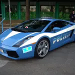 Motor Valley Fest a Modena, Lamborghini della Polizia in mostra